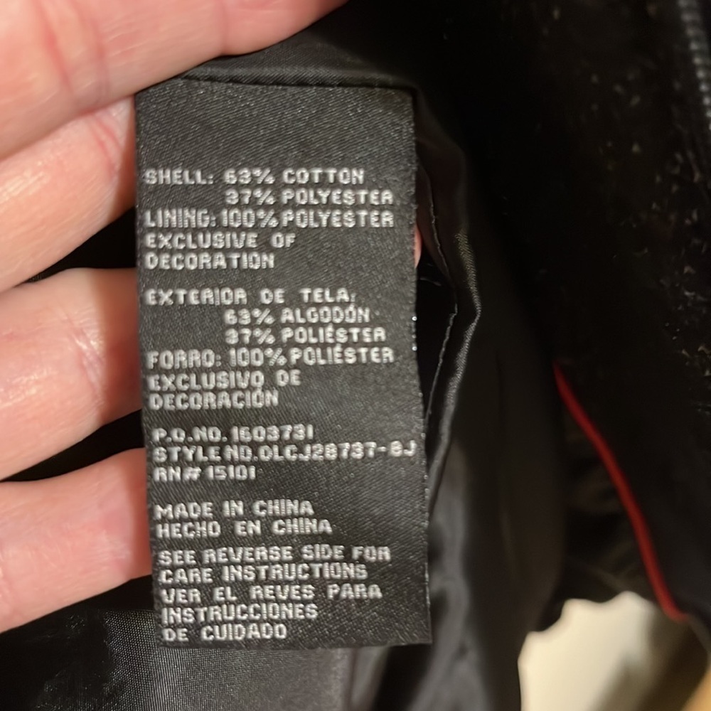 Jones New York Signature brand gray coat. Sz xxlg - Picture 5 of 6